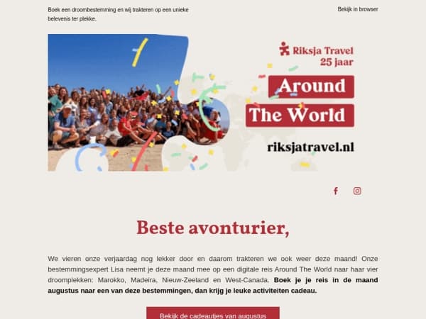 🎁 Ontdek de cadeautjes van deze maand!