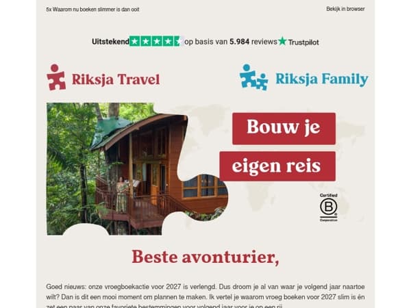 Van nagenieten van je reis naar voorpret