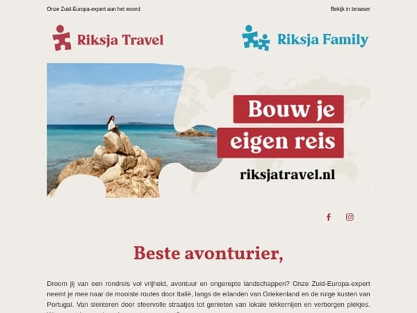 Ervaar het rondreisgevoel in Europa