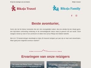 Van twijfel naar droomreis