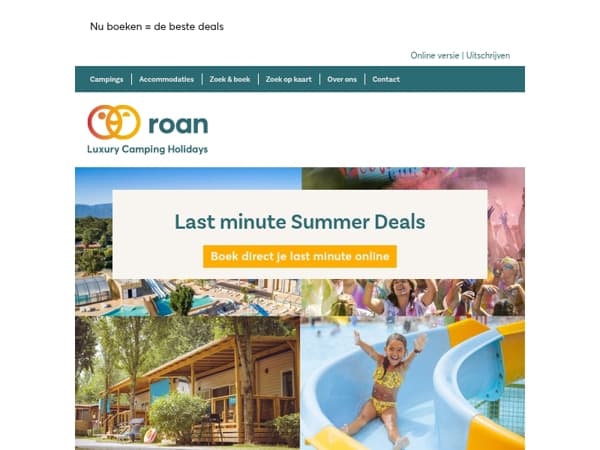 Zon, zee & last minute deals! ☀️