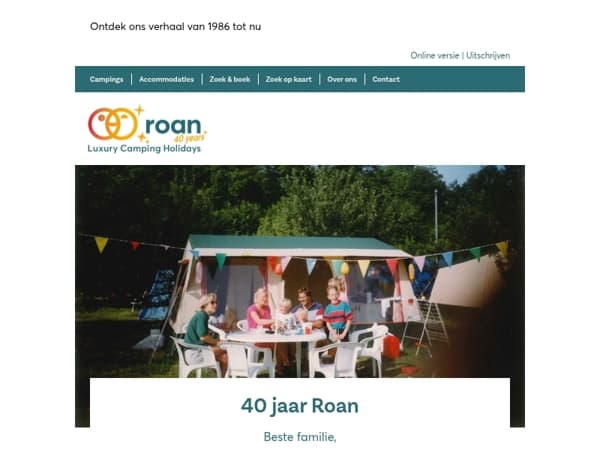 Roan viert 40-jarig jubileum!