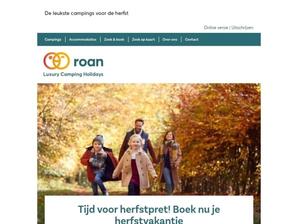 Tijd voor herfstpret! Boek nu je herfstvakantie 🍂