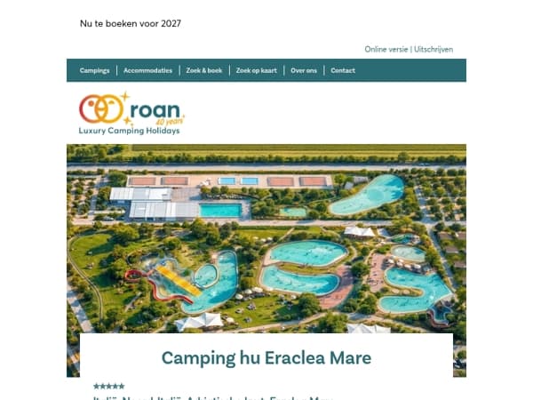 NIEUW! Camping hu Eraclea Mare