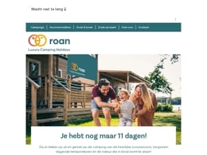 Je hebt nog 11 dagen!