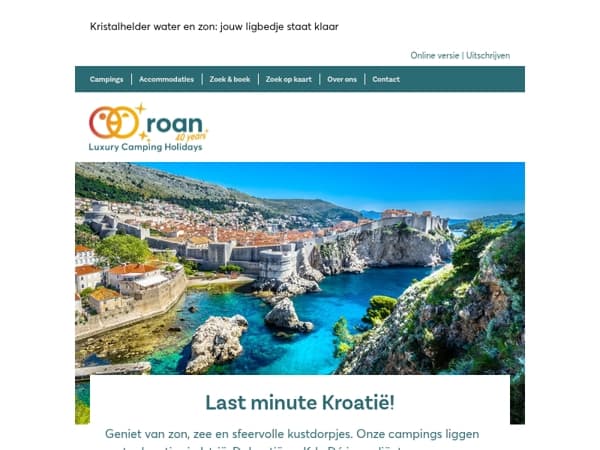 Last minute Kroatië!