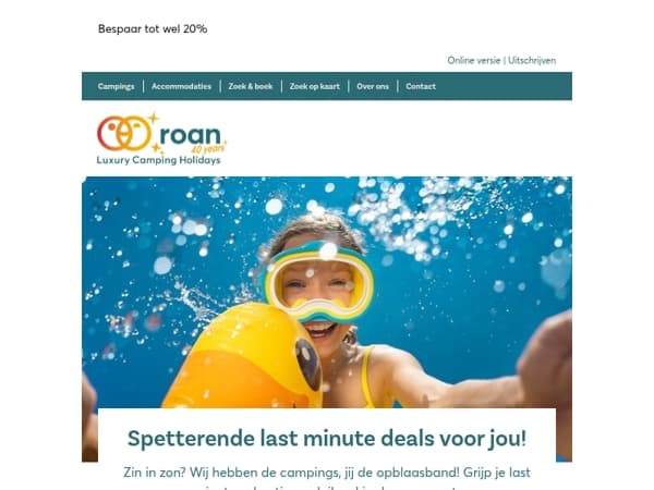 Spetterende last minute deals voor jou!