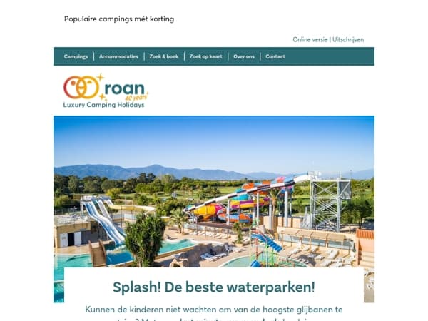 Splash! De beste waterparken