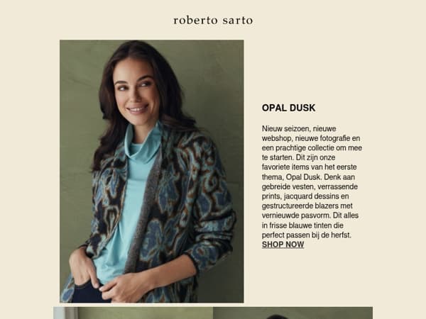 Shop nu onze nieuwe herfstcollectie!