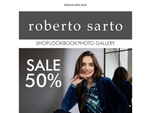 SALE! shop nu met 50% korting 👜