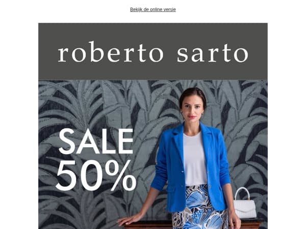 Shop nu jouw SALE artikelen met 50% korting!