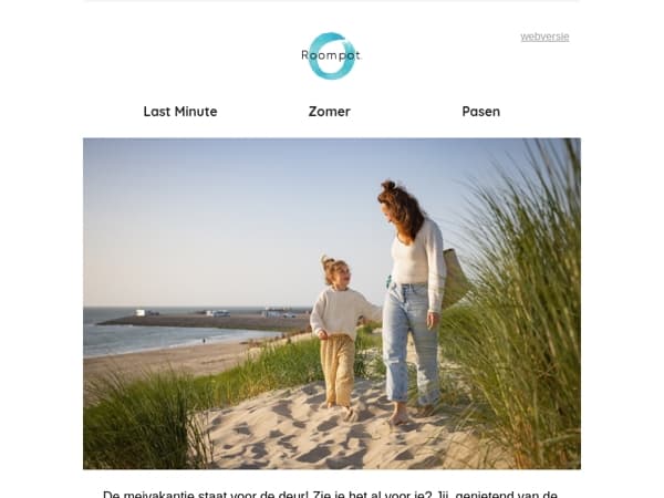 De meivakantie komt eraan!