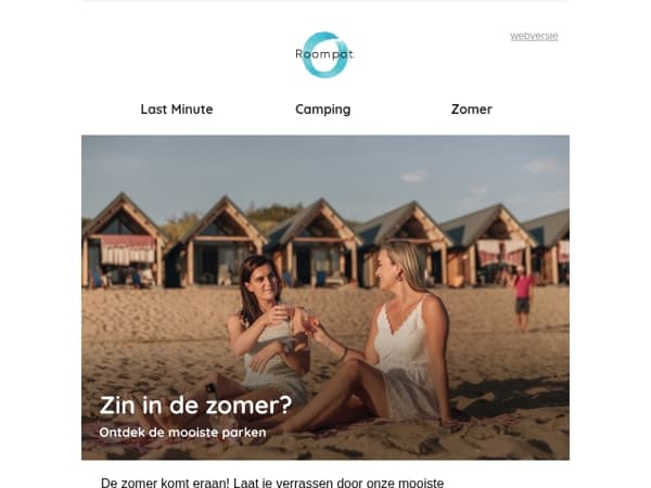 Zin in de zomer? Geniet vanaf € 208,-*