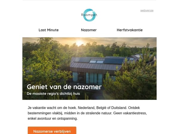 Mooiste regio's voor de nazomer