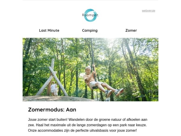 Zomerse outdoor activiteiten