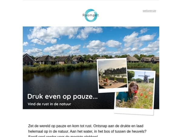 Opladen in de natuur