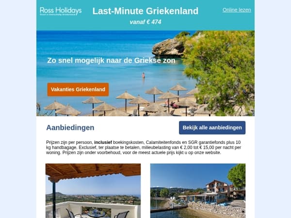 Last-minutes in augustus