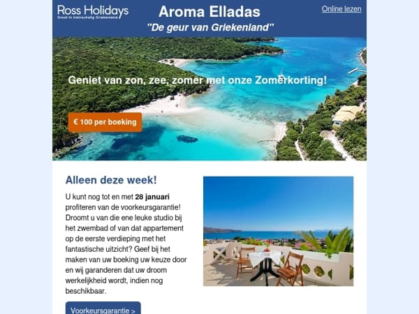 Voorkeursgarantie deze week