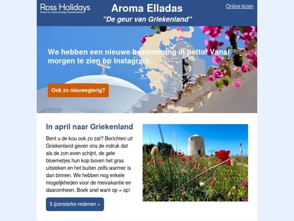 Griekenland in April