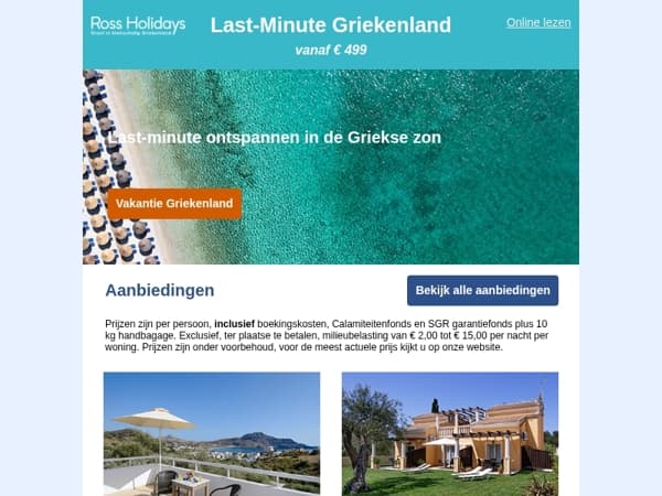 In september naar Griekenland