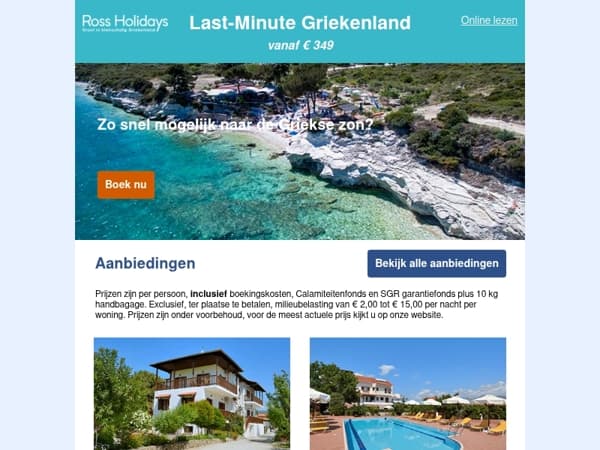 Nog even genieten van de zomer