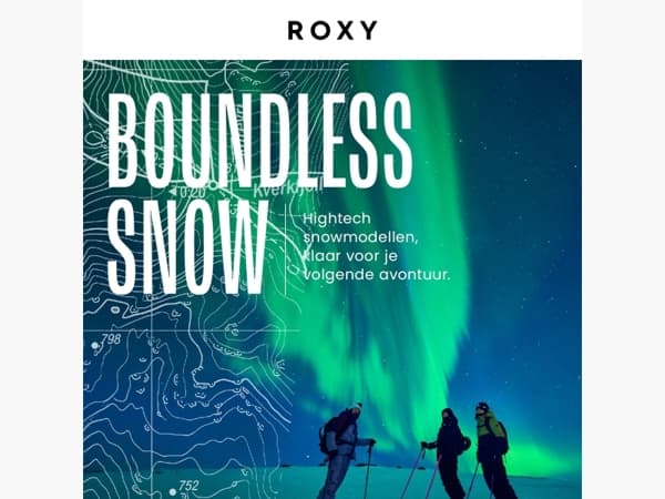 Tweede release van de Boundless Snow-collectie ⛷️💥