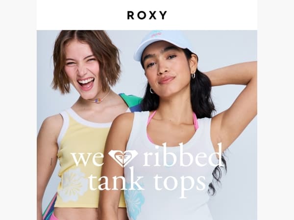 Tanktops die je niet meer uitdoet