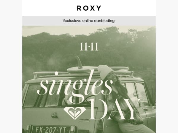 Singles Day: 22% korting op de hele site