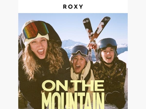 In de bergen, in je element 🏔️​