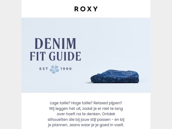 De Denim Fit