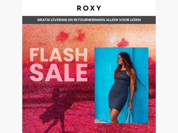 Flash Sale: 15% extra korting op Jurken en Jumpsuits