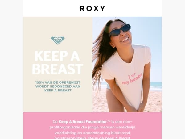 Jouw steun, jouw stijl: Keep A Breast 🌸