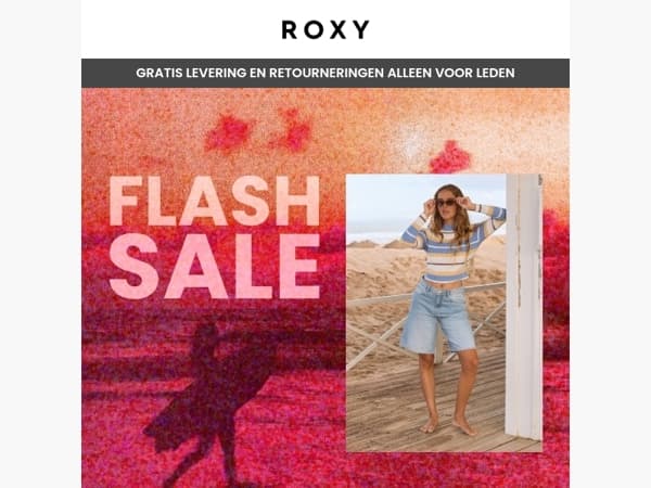 Flash Sale: nog maar een paar uur ...