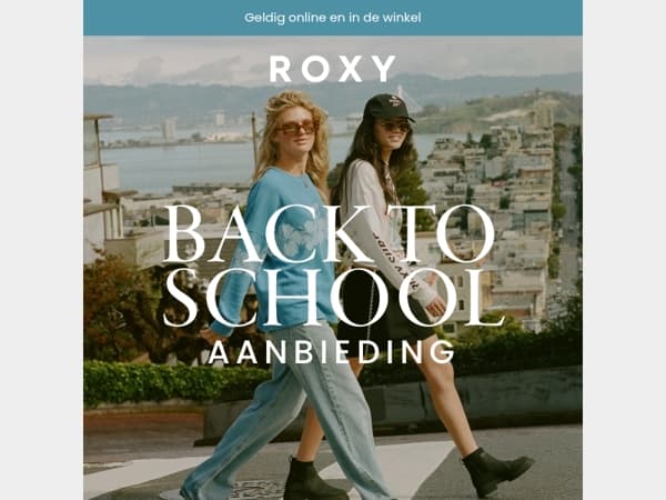 Back to School in stijl – bespaar €30!
