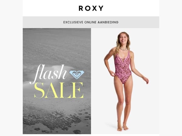 Flash Sale: 15% extra korting op de swim-collectie