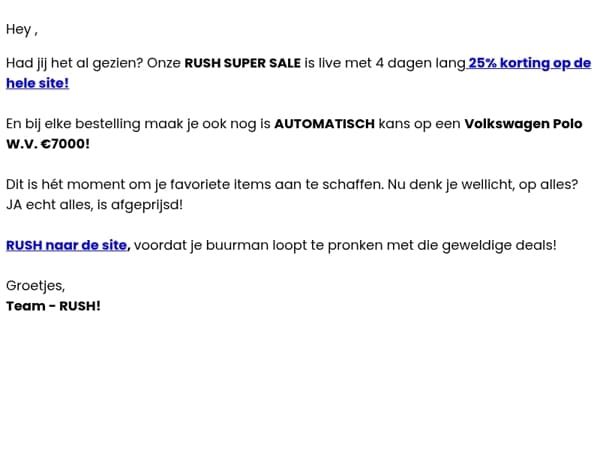 Heb jij het al gezien? 25% KORTING OP DE HELE WEBSITE! 🚘
