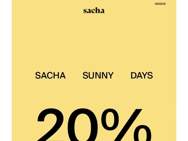 Vanaf nu 20% korting!