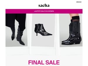 De laatste SALE schoenen