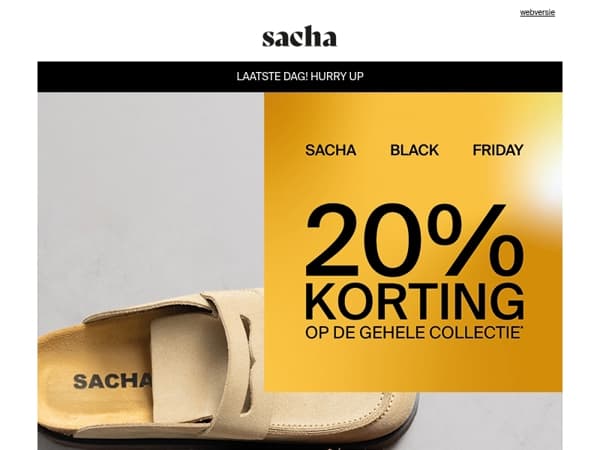 Laatste dag Black Friday...