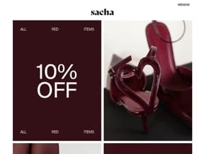 Cherry Red - Nu 10% korting ❣️