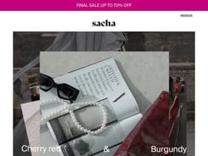 TREND | Cherry red & burgundy
