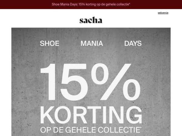 Shoe Mania Days!