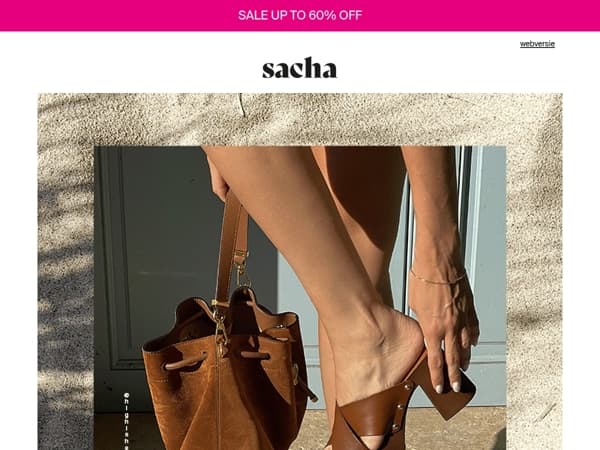 Deze sandalen heb je nodig...  