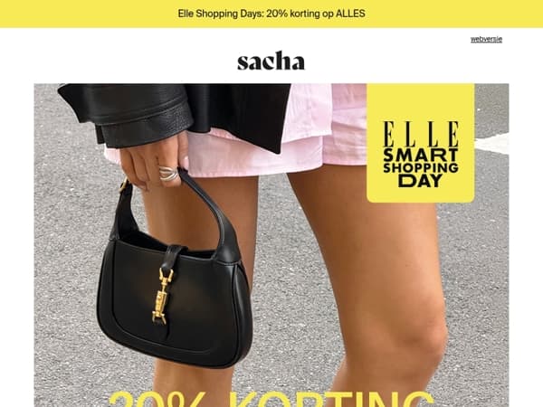 ELLE Shopping Days: 20% korting