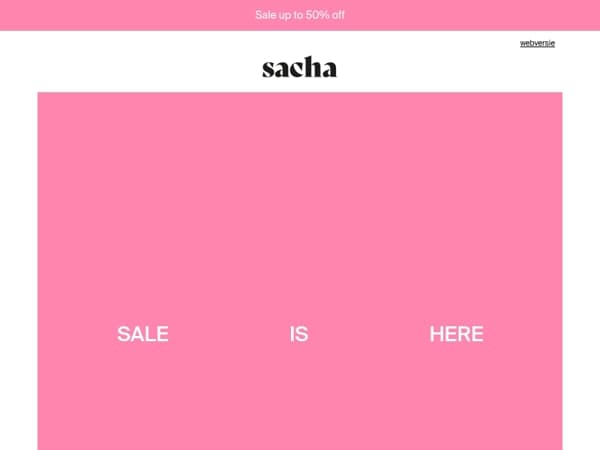 De Summer SALE is gestart