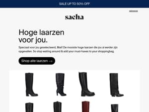 Favoriet: Hoge laarzen