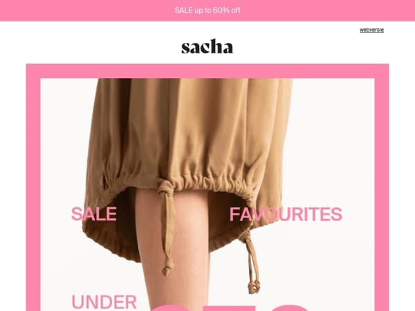 SALE favourites under €70