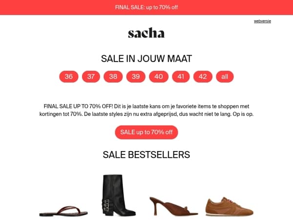 FINAL SALE: Up to 70% off