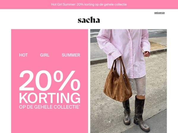 Laatste dag: 20% korting