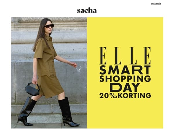 Nu al 20% korting op ALLES